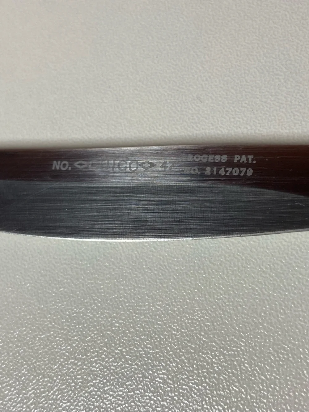Cutco Brown Wood-Handled Table Knife